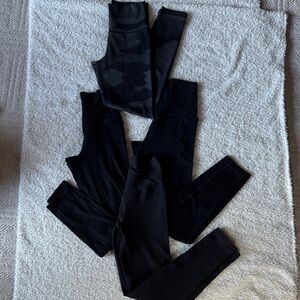Aerie Black High-Rise Leggings